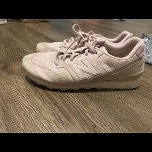 New Balance Light Pink Tennis Shoes